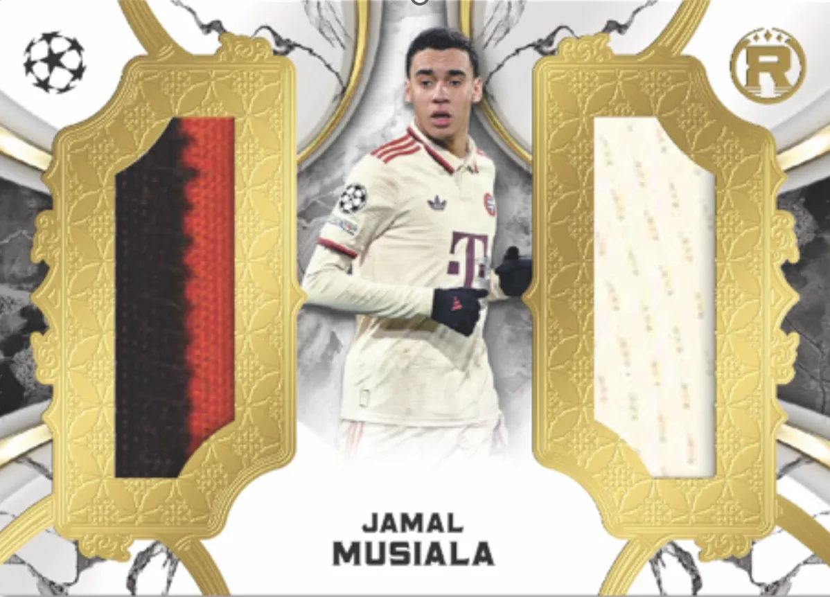 コレクションの始め方 | 2025 Topps® Reverence UCCデュアルパッチ